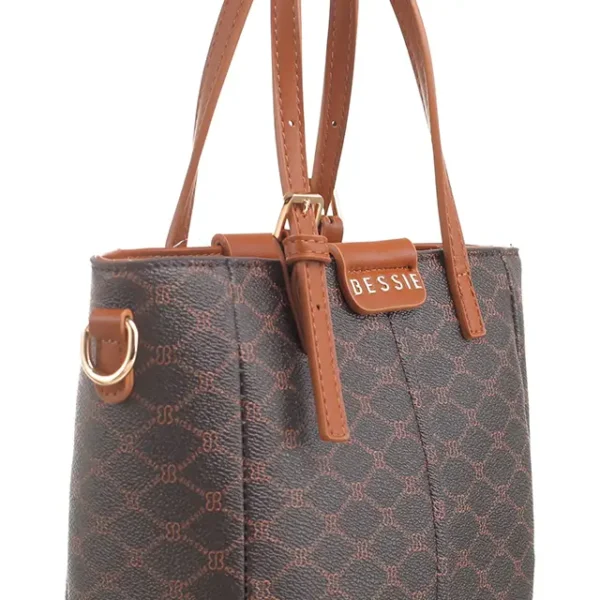 FOURRE - TOUT BESSIE A BOUCLE MONOGRAMMEE – Image 3