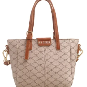 FOURRE - TOUT BESSIE A BOUCLE MONOGRAMMEE