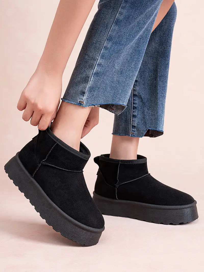 Bottines Fourrées Femmes Confort Chaleur – Image 3