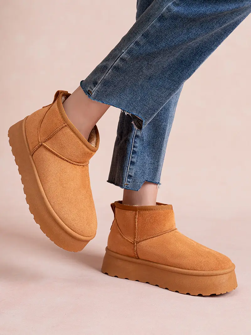 Bottines Fourrées Femmes Confort Chaleur – Image 2